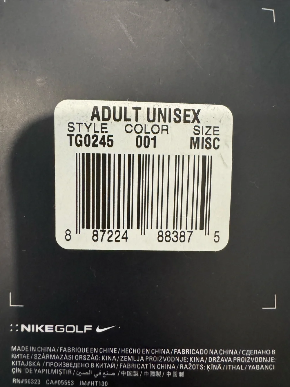 Nike Athrex Black Gray Messenger Bag